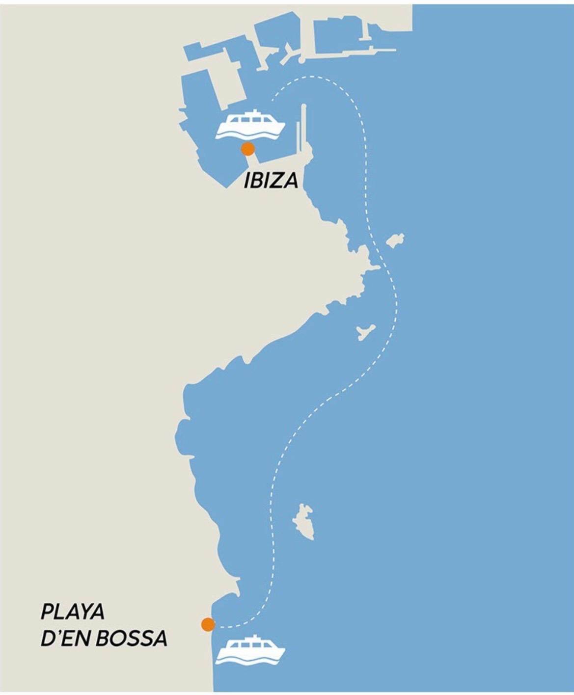 Mapa Beach City Boat