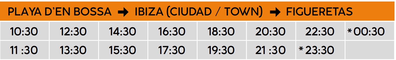 Horario Beach City Boat